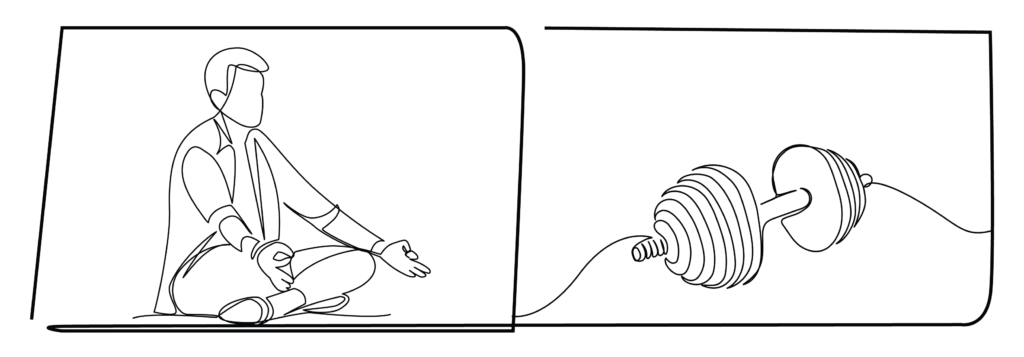 Wellness habits graphic